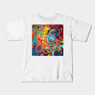 Chaos with Colour 3 Kids T-Shirt